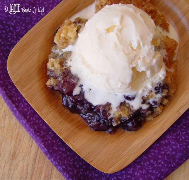 Easy Blueberry Cobbler