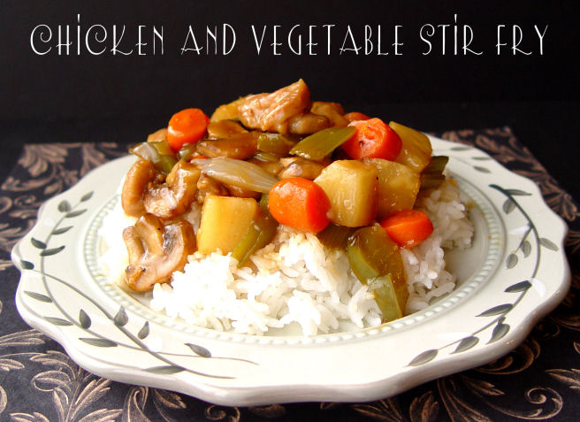 Chicken and Vegetable Stir Fry