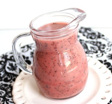 Raspberry Poppy Seed Viniagrette