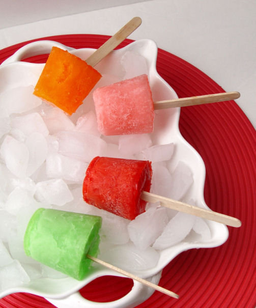 Frozen Jello Pops