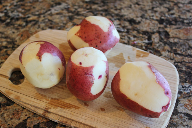 Steamed & Mashed Crock Pot Red Potatoes - My Midlife Kitchen