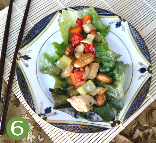 Asian Lettuce Wraps from Jamie Cooks It Up!