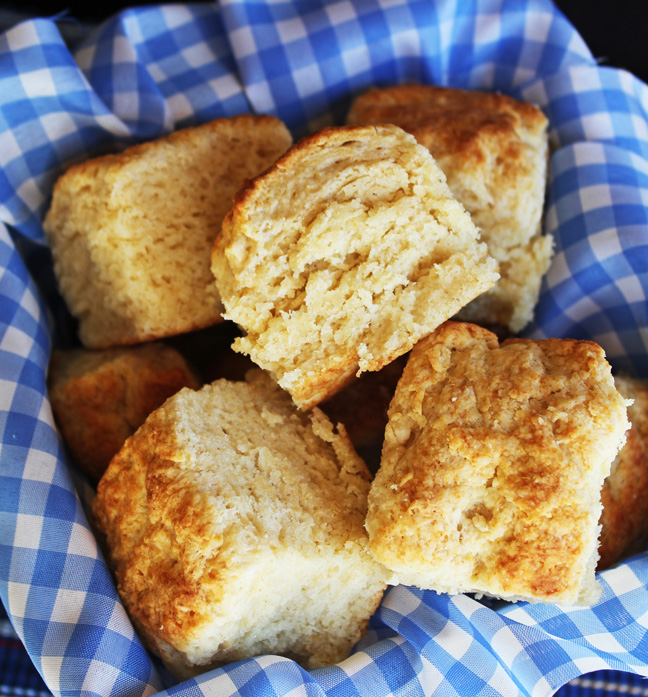 Mile High Butterflake Biscuits from Jamie Cooks It Up!!