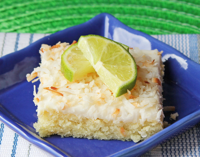 Coconut Lime Sheet Cake From Jamie Cooks It Up!!!!