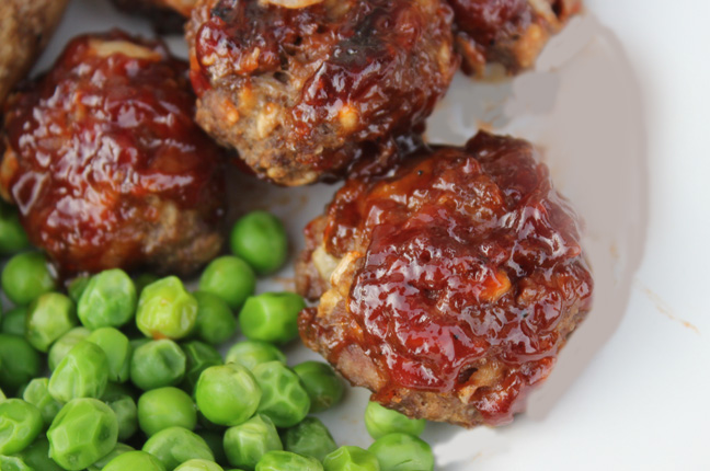 Sweet and Savory BBQ Meatballs from Jamie Cooks It Up!!