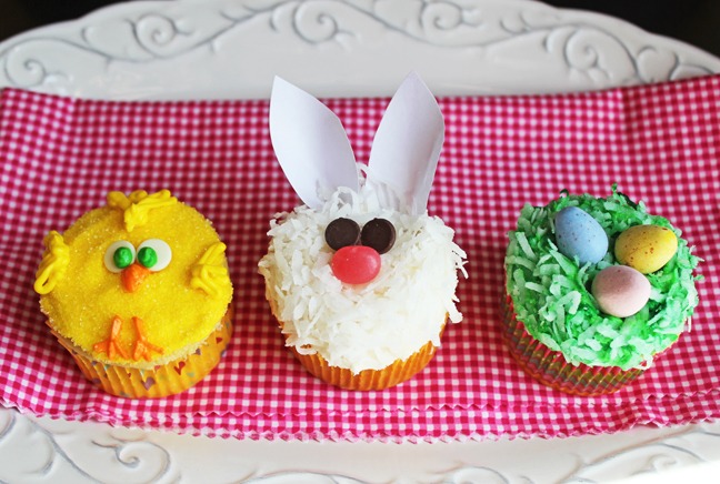 Cute Easter Cupcakes