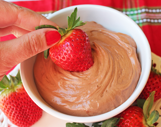 Whipped Nutella Mousse from Jamie Cooks It Up