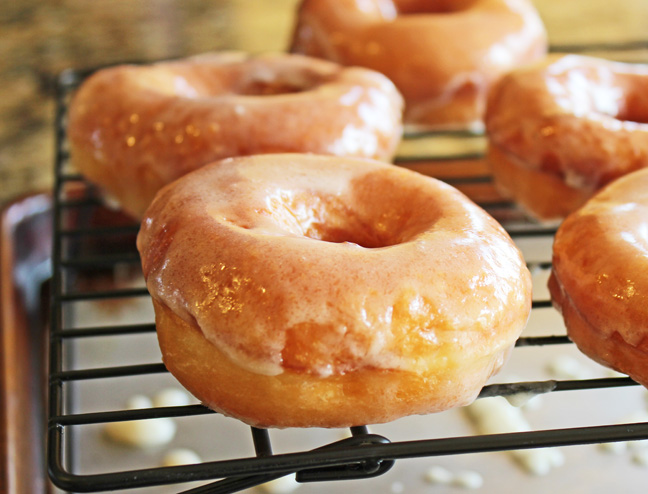 Homemade Glazed Doughnuts Jamie Cooks It Up!