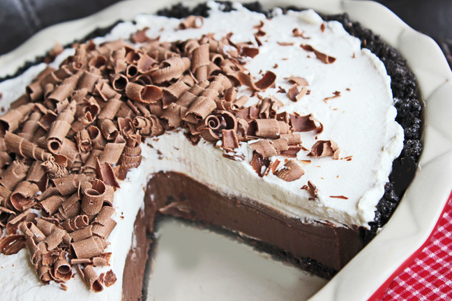 Chocolate Cream Pie from Jamie Cooks It Up
