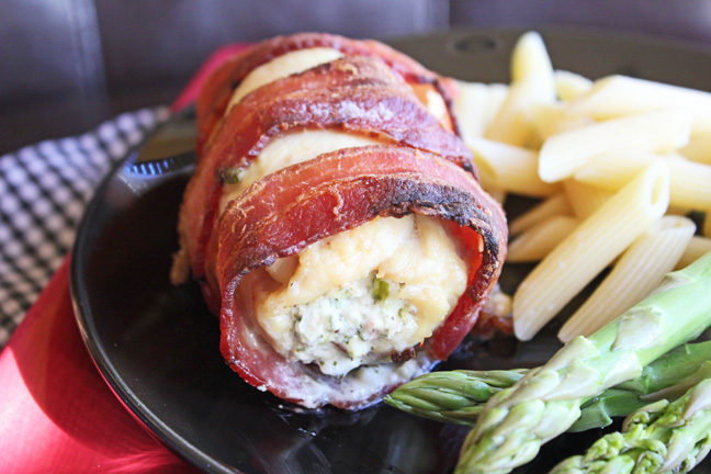 Bacon Wrapped Chicken Roll Ups