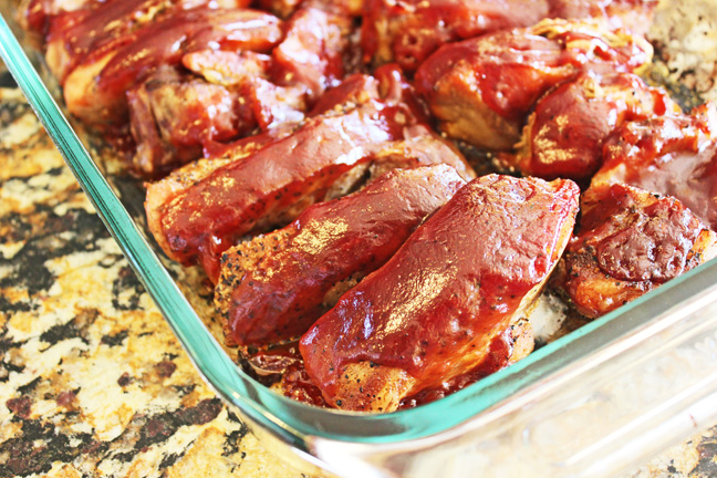 Crock Pot BBQ Ribs Jamie Cooks It Up1