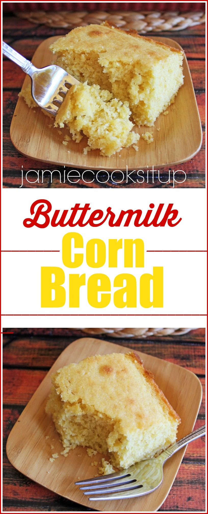 Buttermilk Corn Bread with Jamie Cooks It Up!
