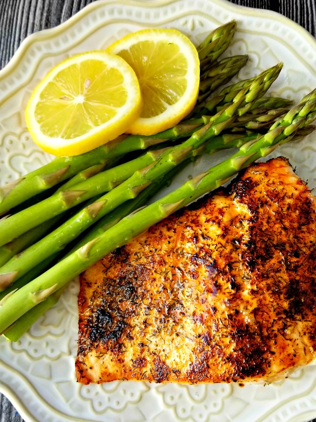 12 Minute Blackened Skillet Salmon and Perfect Seafood Seasoning ...