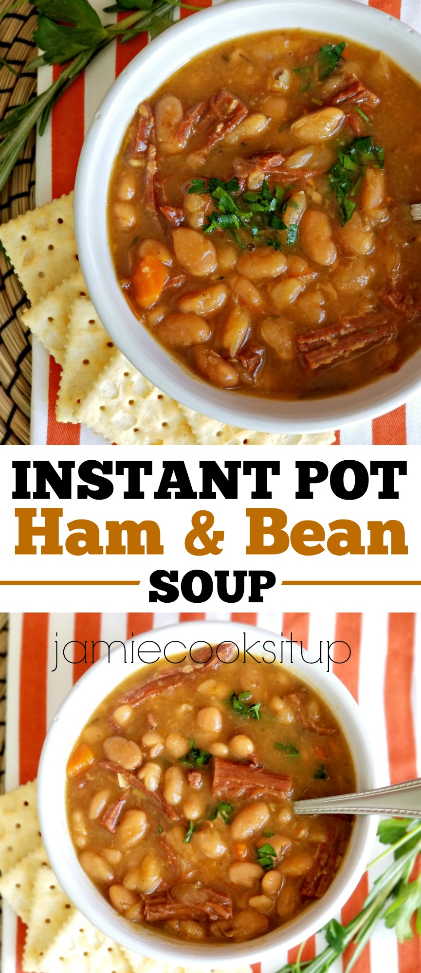 ham and bean soup in instant pot