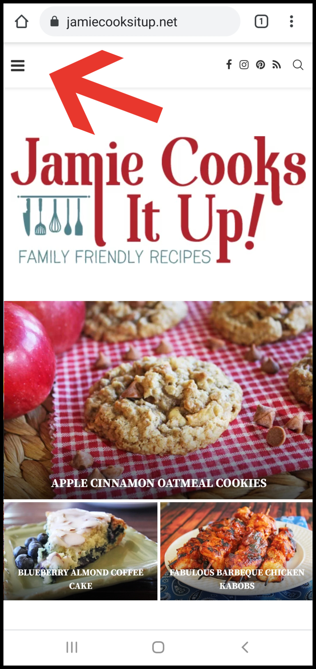 New and Improved! How to navigate the new design. – Jamie Cooks It Up