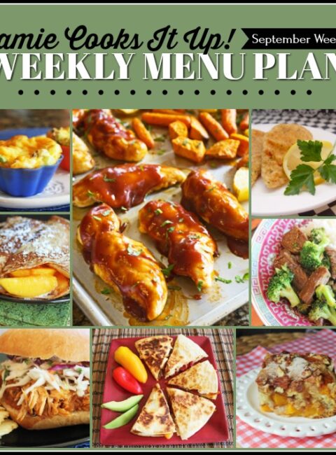 Menu Plans – Jamie Cooks It Up