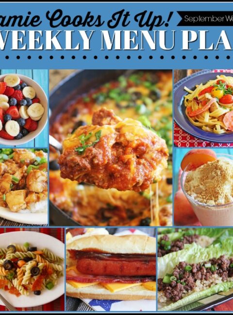 Menu Plans – Jamie Cooks It Up