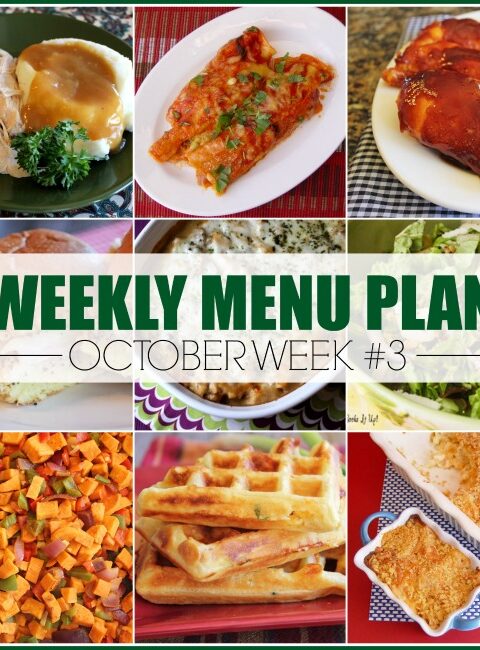 Menu Plans – Jamie Cooks It Up