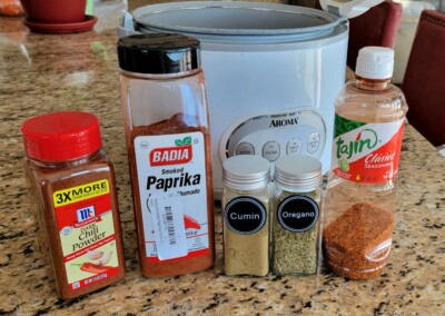 Rice Cooker Spanish Rice - Jamie Cooks It Up