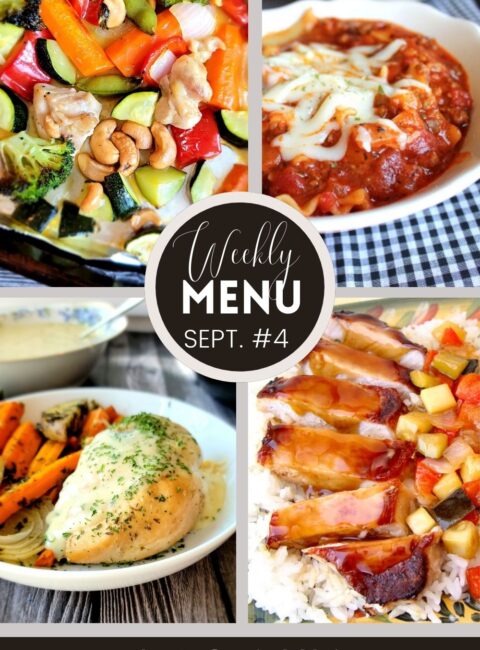 Menu Plans – Jamie Cooks It Up