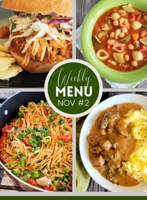Menu Plans – Jamie Cooks It Up