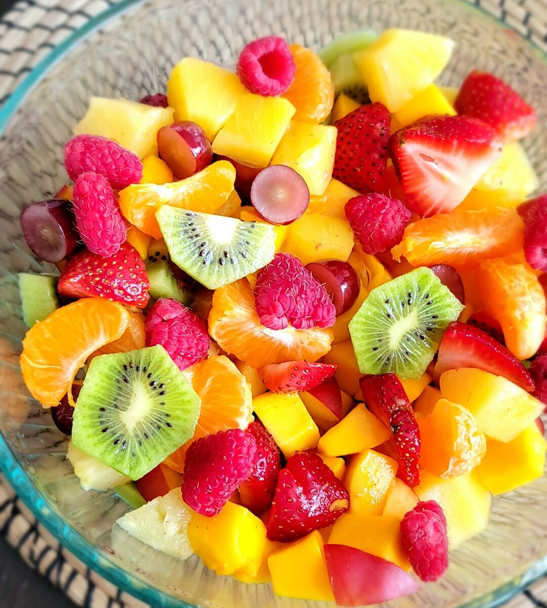 Fruit Salad with Honey Lime Dressing Fruit Salad with Honey Lime Dressing