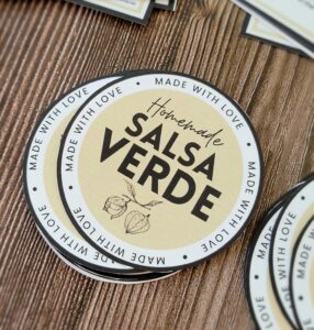Printable Fresh Salsa Tags and Recipe Cards - Jamie Cooks It Up